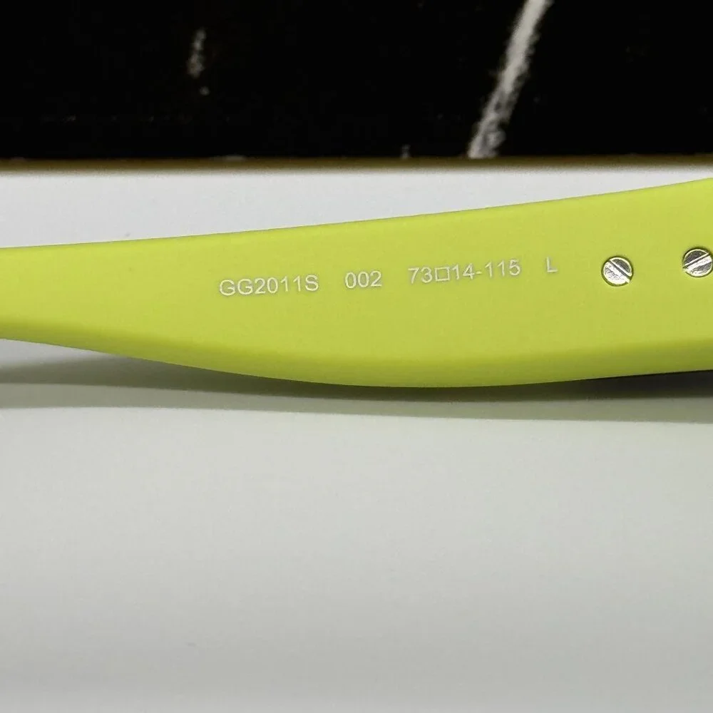 NEW GUCCI SUNGLASSES GREEN MEN EYEWEAR GUCCI GG2011S 002